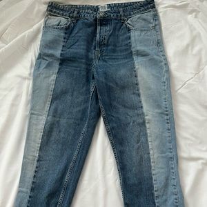 2 tone bdg jeans